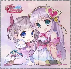 【中古】タオル・手ぬぐい [単品] エルメルリア・フリクセル＆エーファ・アルムスター 特製マルチクロス 「PS4/Switchソフト ルルアのアトリエ ～アーランドの錬金術士4～ 2大特典セット」 ガストショップ購入特典