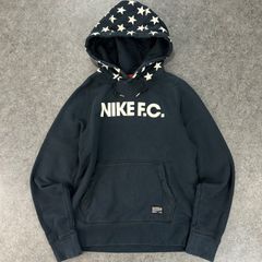NIKE FC AUTHENTIC ナイキ ナイキフットボール スウェット パーカー フーディー 星柄 ブラック 黒 メンズ