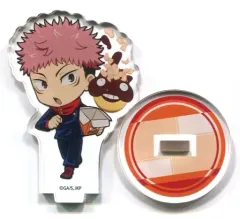 【中古】アクリルスタンド・アクリルパネル 虎杖悠仁(左向き) 「呪術廻戦×ばくだん焼本舗 第2弾 トレーディングアクリルスタンド」