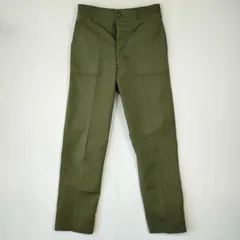 70s ベイカーパンツ コットン100 ダブルステッチ ボタンフライ 値下げ❌ lng-20676_003.jpg