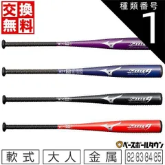Mizuno Speed 9 野球バット 黒/赤 MIZUNO 【MIZUNO】ミズノ 限定 ソフトボール用バット AX4