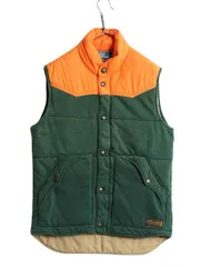 【お得なクーポン配布中!】 90s ポロ ラルフローレン 中綿 ナイロン 切替 スウェット ベスト メンズ M 古着 オールド フルジップ 重ね着 ハイネック 前開き アウトドア