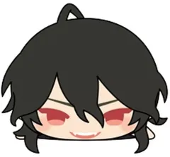 【中古】ぬいぐるみマスコット・ぬいぐるみバッジ 朔間零 もちもちマスコットPS vol.8 「あんさんぶるスターズ!!」