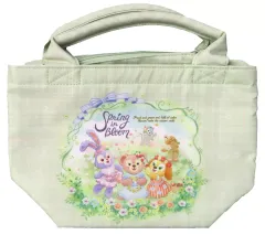 【中古】バッグ [単品] 集合 ランチバッグ 「ダッフィー＆フレンズのスプリング・イン・ブルーム ランチボックスセット」 東京ディズニーシー限定