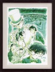 【中古】雑貨 劇場版『名探偵コナン 100万ドルの五稜星』額入りアート 「セガ ラッキーくじ 名探偵コナン Good Day! Good Travel!」 劇場版賞