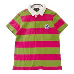 8SM8 LEYTON HOUSE ボーダー柄　90'sポロシャツ　M 古着 90s〜古着 RalphLauren ラルフローレン ポロシャツ ボーダー柄