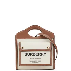 数量限定カラー》現行品BURBERRY 2way バナーバッグブルー金具 数量限定カラー》現行品BURBERRY 2way バナーバッグブルー金具