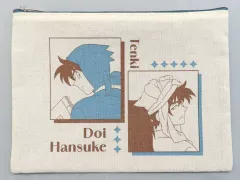 【中古】バッグ 土井半助＆天鬼 フラットポーチ 「劇場版 忍たま乱太郎 ドクタケ忍者隊最強の軍師」 劇場グッズ