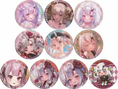【中古】バッジ・ビンズ 全10種セット 「バーチャルYouTuber ホロライブ 百鬼あやめ-Art Selection- オンリー缶バッジ」