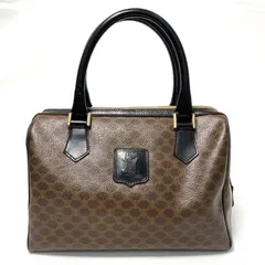 極美品✨オールド セリーヌ マカダム ミニ ボストンバッグ ハンドバッグ CELINE - 美品 CELINE セリーヌ ミニボストンバッグ マカダム