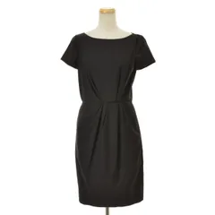 【Theory】BALBINA REGIONAL アシンメトリータック半袖ワンピース