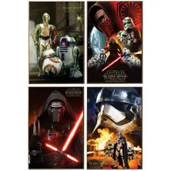 スター・ウォーズ フォースの覚醒 エピソード7 木製ウォールアートセット STAR WARS EP7