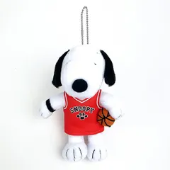 スヌーピー バスケ マスコット キーホルダー SNOOPY