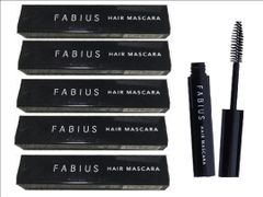 【5個セット】白髪かくし　簡単便利　ファビウス　ヘアマスカラ（ブラック）
