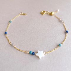 025.【Amazonite Star】アマゾナイト 星シェルリング 指輪 - メルカリ