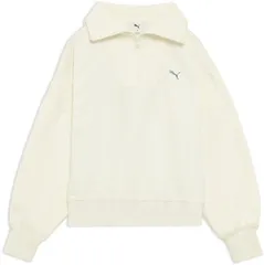 【新品・5営業日で発送】PUMA プーマ TRN_EDGE_ニット_ハーフジップ (528077) 色 : WARM_WHITE サイズ : M 