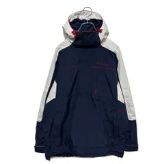 【Columbia】 フードロゴ刺繍 中綿入りアノラックパーカー S-2794