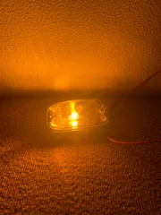 セール デコトラ屋 正規品 24V専用 角型マーカー サイドマーカー用 BA9S LED バルブ 球 高輝度 花型タイプA 10個SET