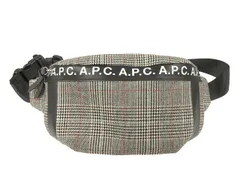 アーペーセー A.P.C. ウエストバッグ チェック ツイード グレー BAG カバン 鞄のサムネイル