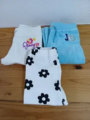 USED３着セット【Juicy Couture & Bee des Bee】起毛ジャージパンツ＆コットンレギンス(サイズUS 6 & サイズ140)  329.