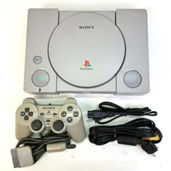 01w-4352 〇  初代PlayStasion PS 本体 SCPH-7000 コントローラー/AVケーブル/ACアダプター付き 箱無し 動作確認済み プレイステーション プレステ  【中古品】