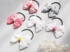 ドットチュールリボン