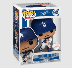 【新品未開封・日本未発売】Funko Pop! ＃92 ムーキー・ベッツ MLB ロサンジェルス・ドジャース 大谷翔平 MVPトリオ メジャーリーグ  フィギュア
