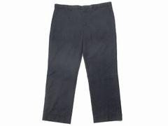 EXPRESS ピンストライプ柄スラックスパンツ W36L27 紺 アメリカ古着