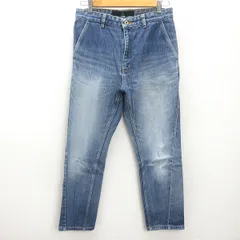 H■ユナイテッドアローズ/UNITED ARROWS B＆Y テーパードデニムパンツ ジーンズ【M】MENS■43【中古】