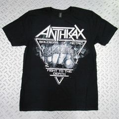 オフィシャル バンドTシャツ アンスラックス ANTHRAX Soldier of Metal FTD ブラック 黒