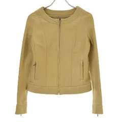 【UNTITLED】レザーシングルライダースジャケット