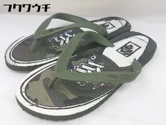 ◇ VANS ヴァンズ ビーチ トング サンダル サイズ約25cm～25.5cm相当 カーキ メンズ  【中古】 【1111110004723】のサムネイル
