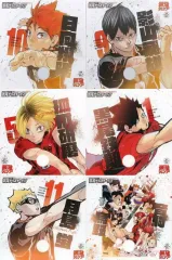 【中古】うちわ・扇子 全3種セット 「劇場版ハイキュー!! ゴミ捨て場の決戦 最強ガシャステーション特製 応援グッズ(うちわ)」