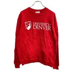 Champion ロゴ スウェット トレーナー Mサイズ チャンピオン レッド 古着卸 アメリカ仕入 t2411-3581