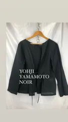 YOHJI YAMAMOTO+NOIR イラクサ　カーディガン　長袖　サイズ2　  NB-B07-305 日本製　05111103　02のサムネイル