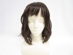 【送料無料】女性用ウィッグ② Linea-Storia  リネアストリア  オールウィッグ  ミディアムボブ  ブラウン　ショコラカラー［759-313-250_0130］