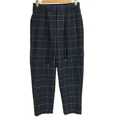 美品✨モンキータイム　セットアップ　チェック柄　オーバーサイズ　韓国系 2025年最新モンキータイム パンツ チェックの人気アイテム - メルカリ