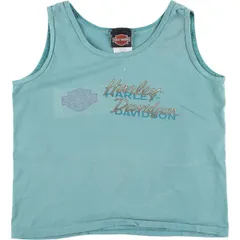 古着 90年代 ハーレーダビッドソン Harley-Davidson タンクトップ USA製 レディースS相当/eaa540483