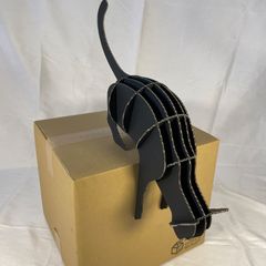 ダンボール工作キット　黒猫C1
