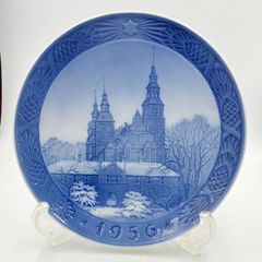 ロイヤルコペンハーゲン イヤープレート 1950年 「Boeslunde Church