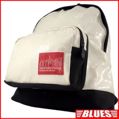 Manhattan Portage マンハッタンポーテージ クロコ型押し リュック 白 黒 バックパック メンズ リュックサック一覧←SEULB屋着古← NR4416のサムネイル