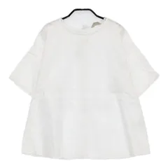 SM2 Samansa Mos2 新品 パッチワークレースブラウス 定価7590円 ブラウス シャツ 24SS ホワイト レディース サマンサモスモス【中古】5-0608S♪