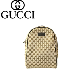 【中古美品】GUCCI グッチ GGキャンパス リュックサック バックパック バッグ レディース 449906