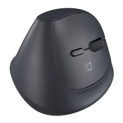 Digio2 Bluetooth ミニエルゴ静音マウス 5ボタン／BlueLED [PICK！] MUS-BKF223BK ブラック