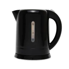 【新着商品】アイリスオーヤマ(IRIS OHYAMA) アイリスプラザ 1.7L たっぷり大容量 空焚き防止機能 中身が見やすい 自動 スイッチOFF お手入れ簡単 KTK-017 ブラック