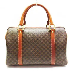 オールドセリーヌ レザーハンドバッグ　マカダム柄 楽天市場】【10%OFF】 セリーヌ ハンドバッグ マカダム PVC