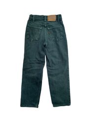 【Size130-140】vintage USA製 Levi's  デニム 550 パンツ リーバイス ヴィンテージ グリーン 緑