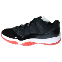NIKE (ナイキ) AIR JORDAN 11 RETRO LOW BRED エアジョーダン11 レトロ ブレッド ローカットスニーカー FV5104-006 US9.5/27.5cm ブラック/レッド