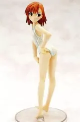 【中古】フィギュア 御坂美琴 白水着フィギュア アニメVer. 誌上通販限定「とある科学の超電磁砲」1/8PVC塗装済み完成品