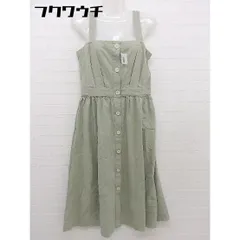 ◇ AS KNOW AS PINKY アズノゥアズピンキー ロング ワンピース サイズ* グリーン系 レディース  【1109290015479】のサムネイル